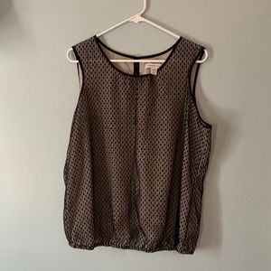 Nice sleeveless banana republic top